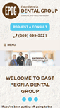 Mobile Screenshot of eastpeoriadental.com